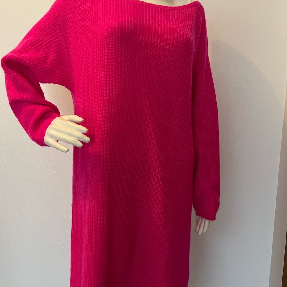 100 percent cashmere sweater dress by Charter Club.